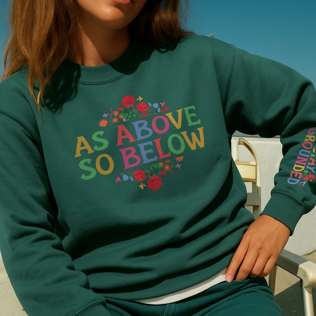 As Above So Below Sweater - Image 7