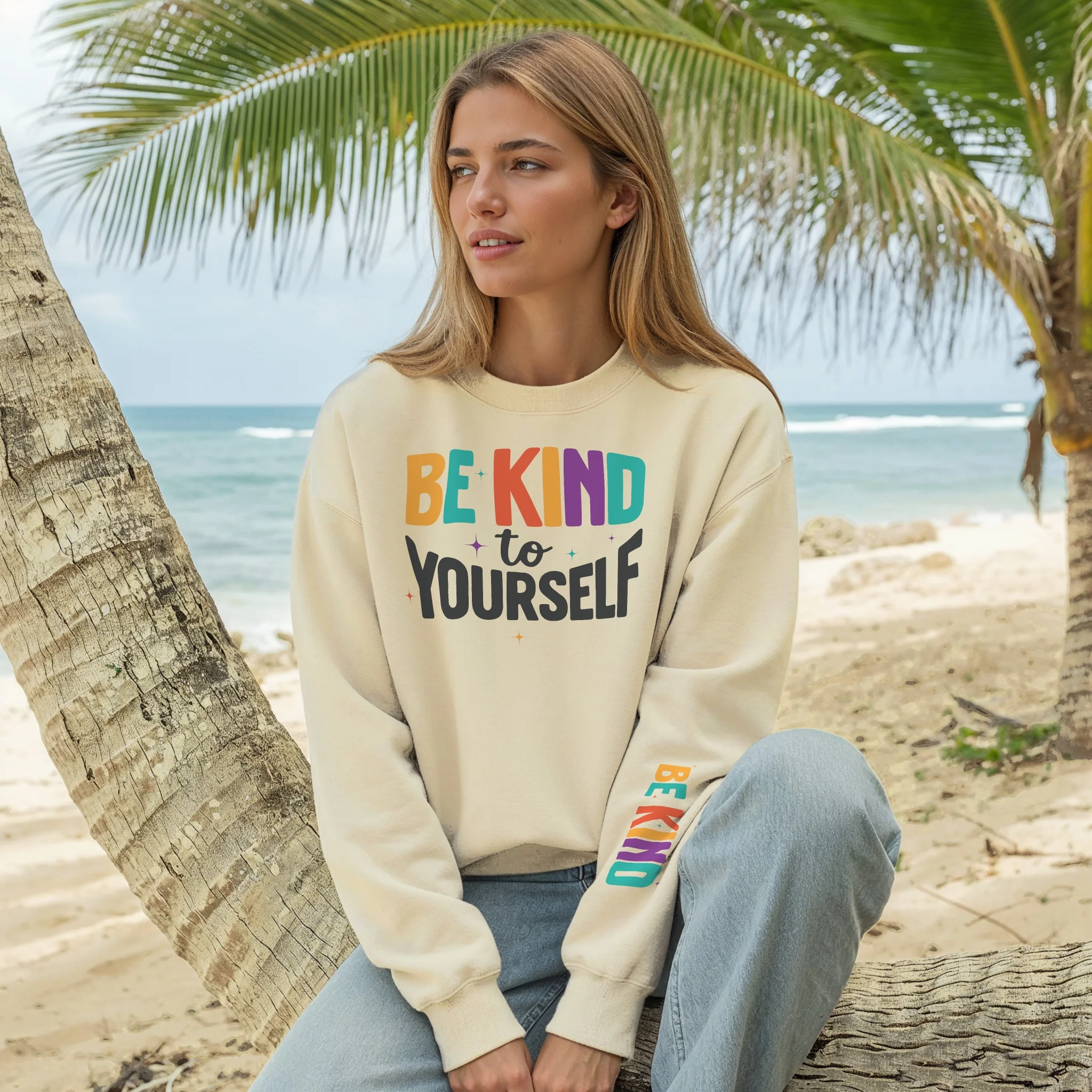 Be Kind to Yourself Sweater - Image 4