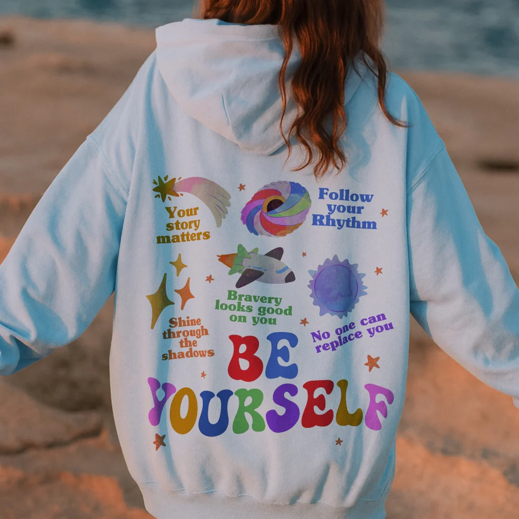 Be Yourself Hoodie - Image 9