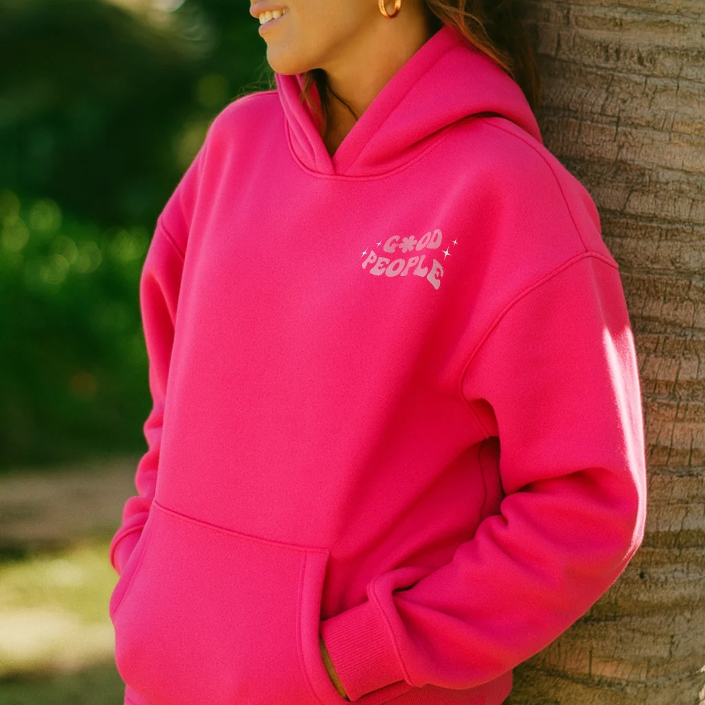 Believe in Good People Hoodie - Image 8