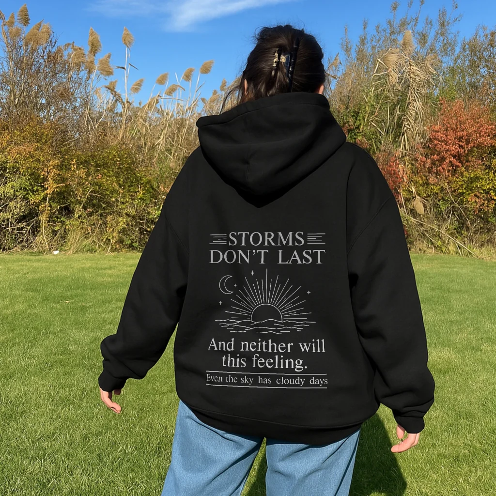 Cloudy Days Hoodie - Image 3