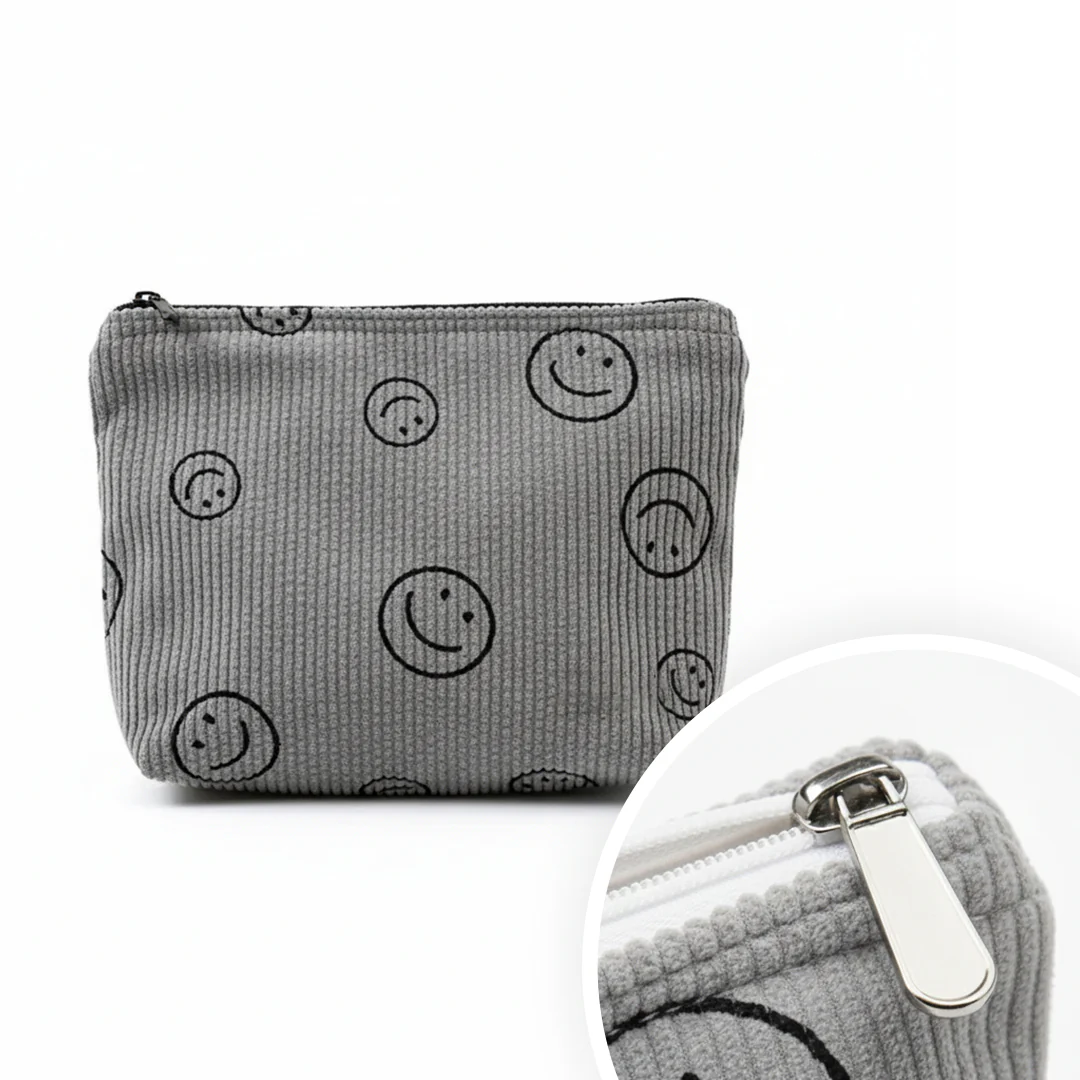 Corduroy Smile Cosmetic Bag - Image 5