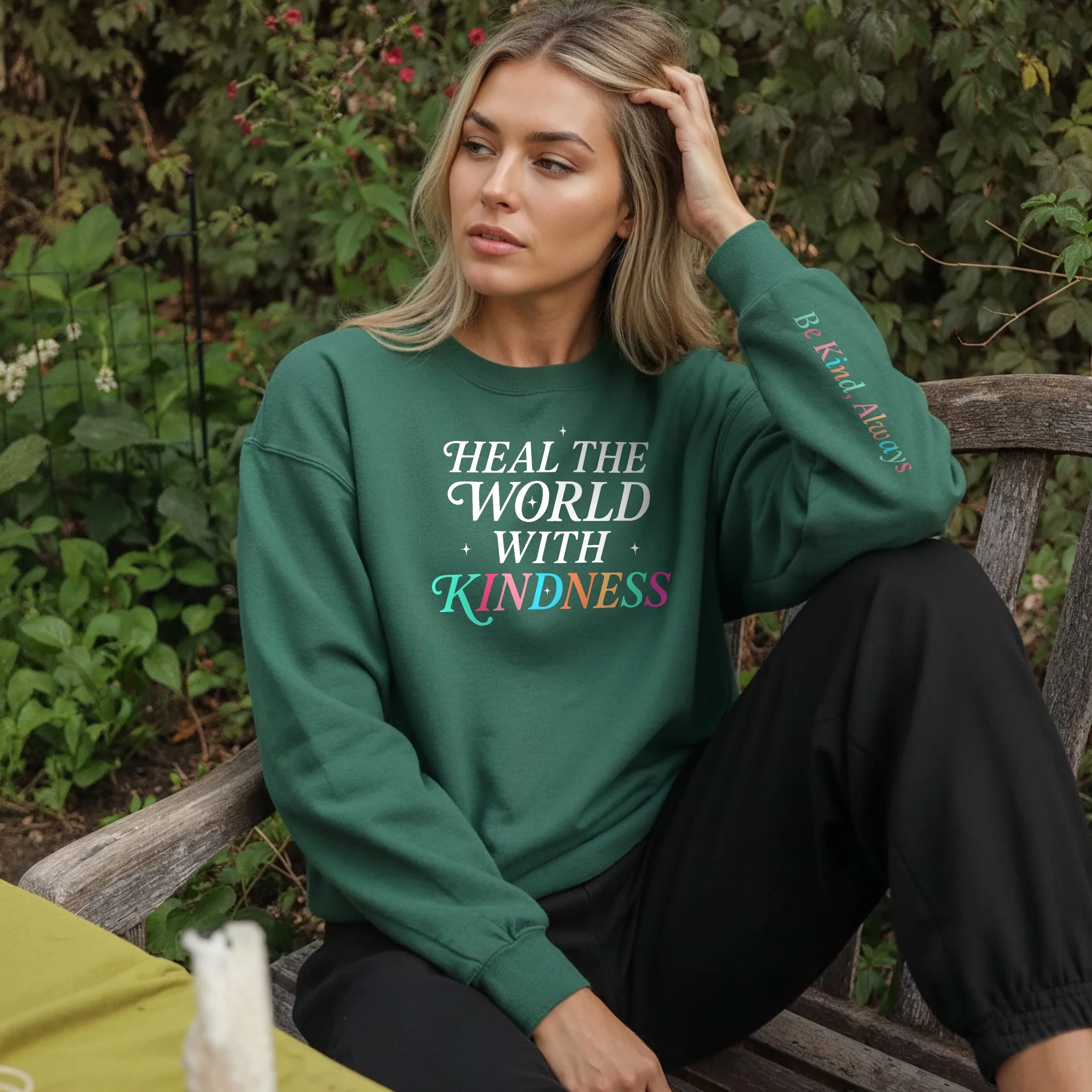 Heal The World Sweater - Image 4