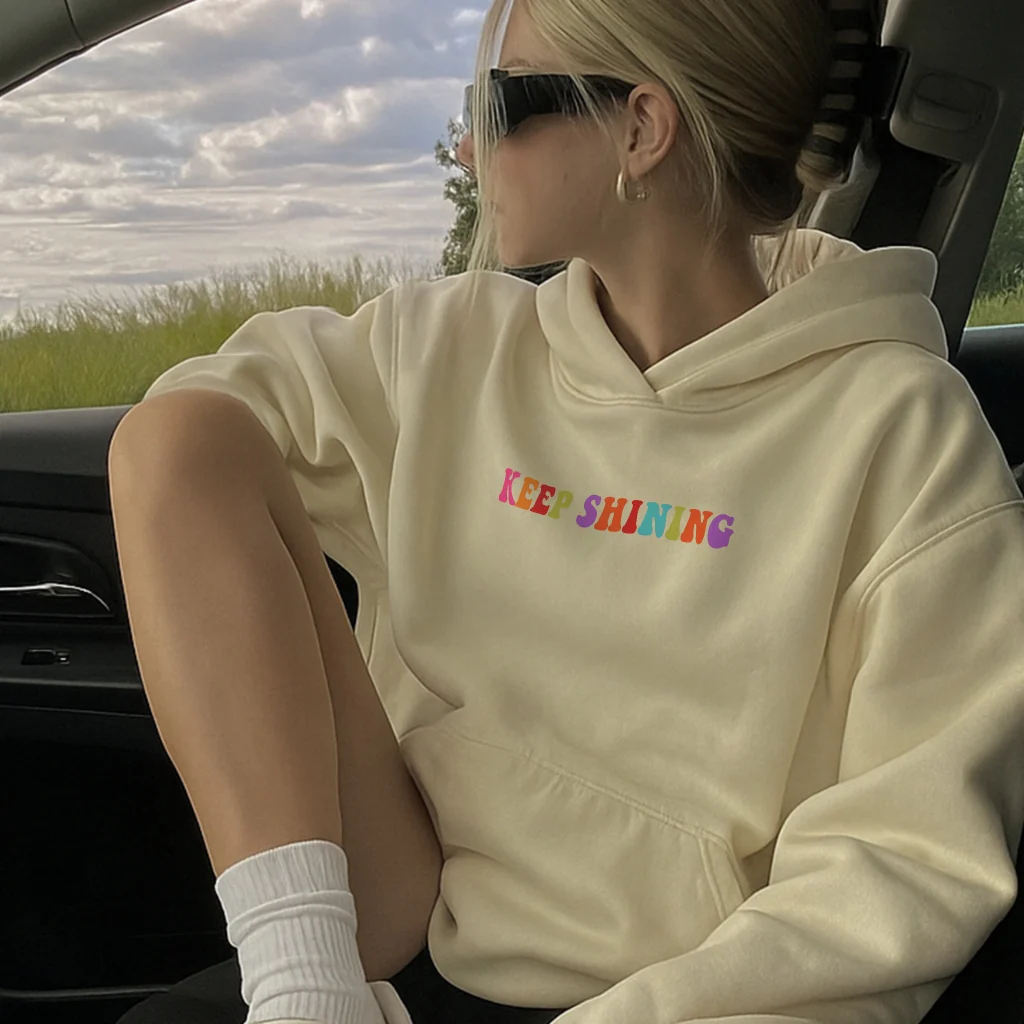 Keep Shining Hoodie - Image 4