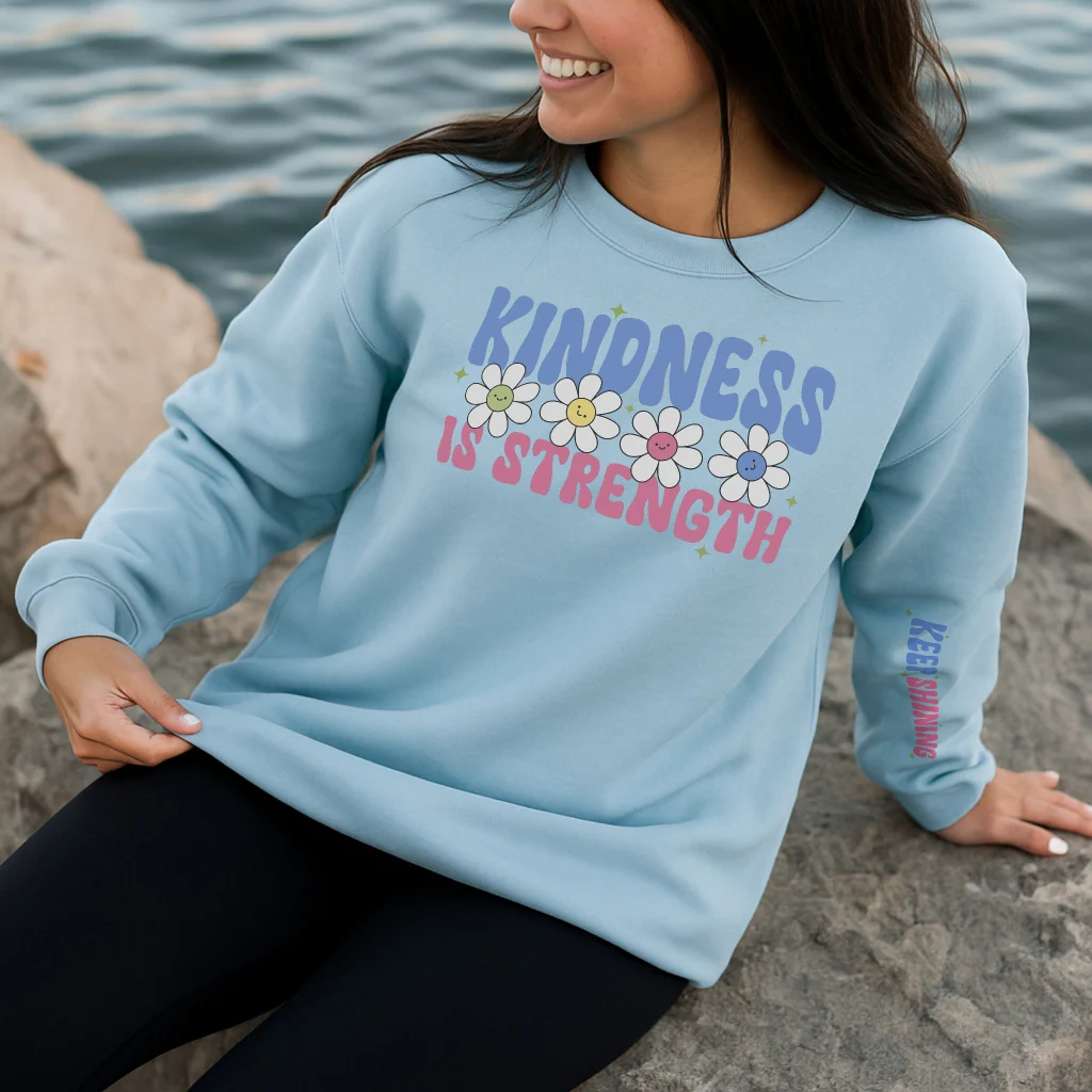 Kindness Is Strength Sweater - Image 6