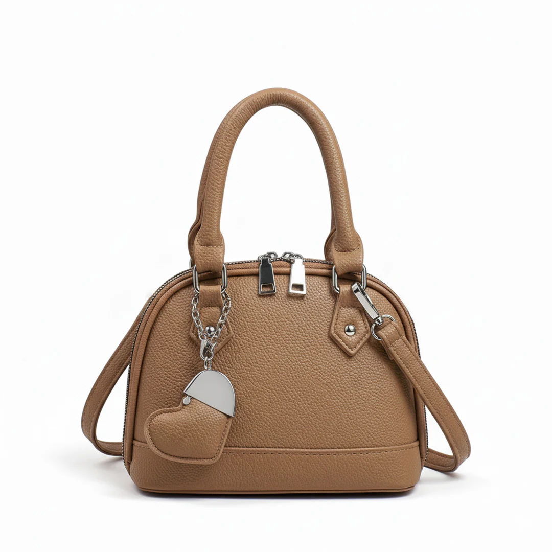 Leather Heart Crossbody - Image 9