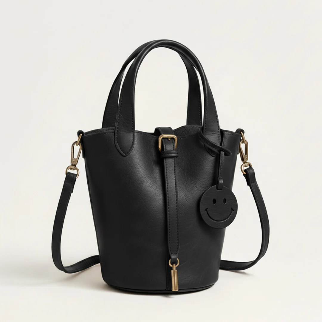 Leather Smile Bag - Image 3