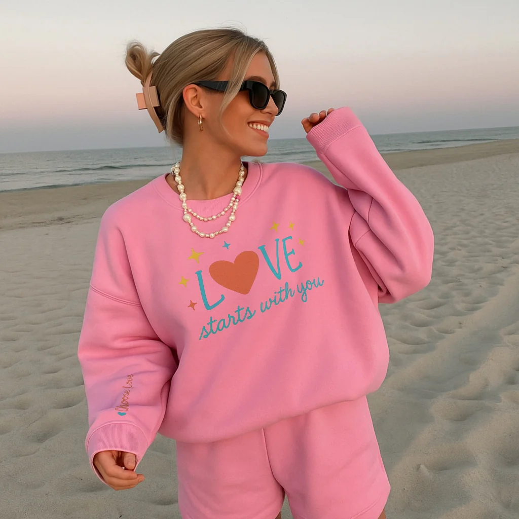 Love Starts With You Sweater - Image 5