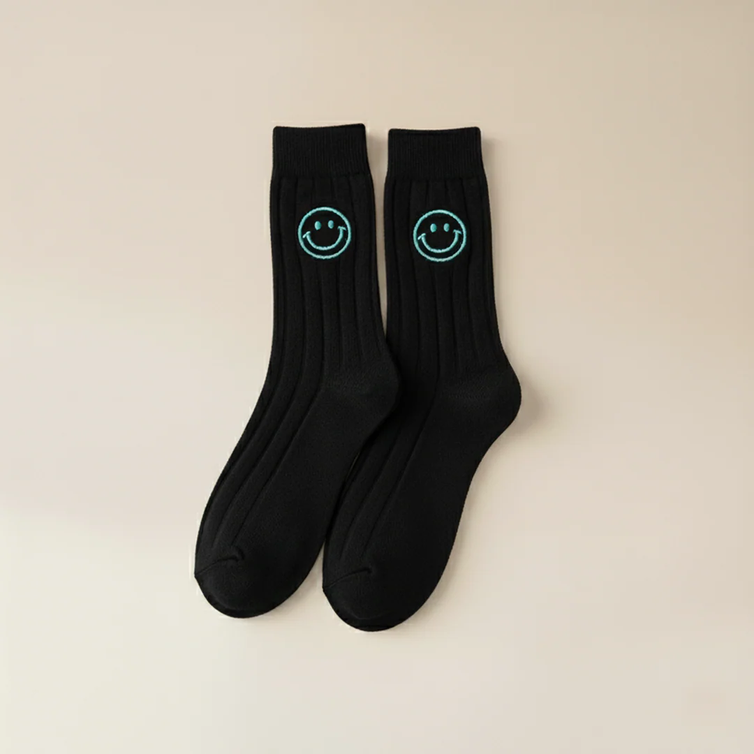 Pastel Smile Socks (5 Pack) - Image 10