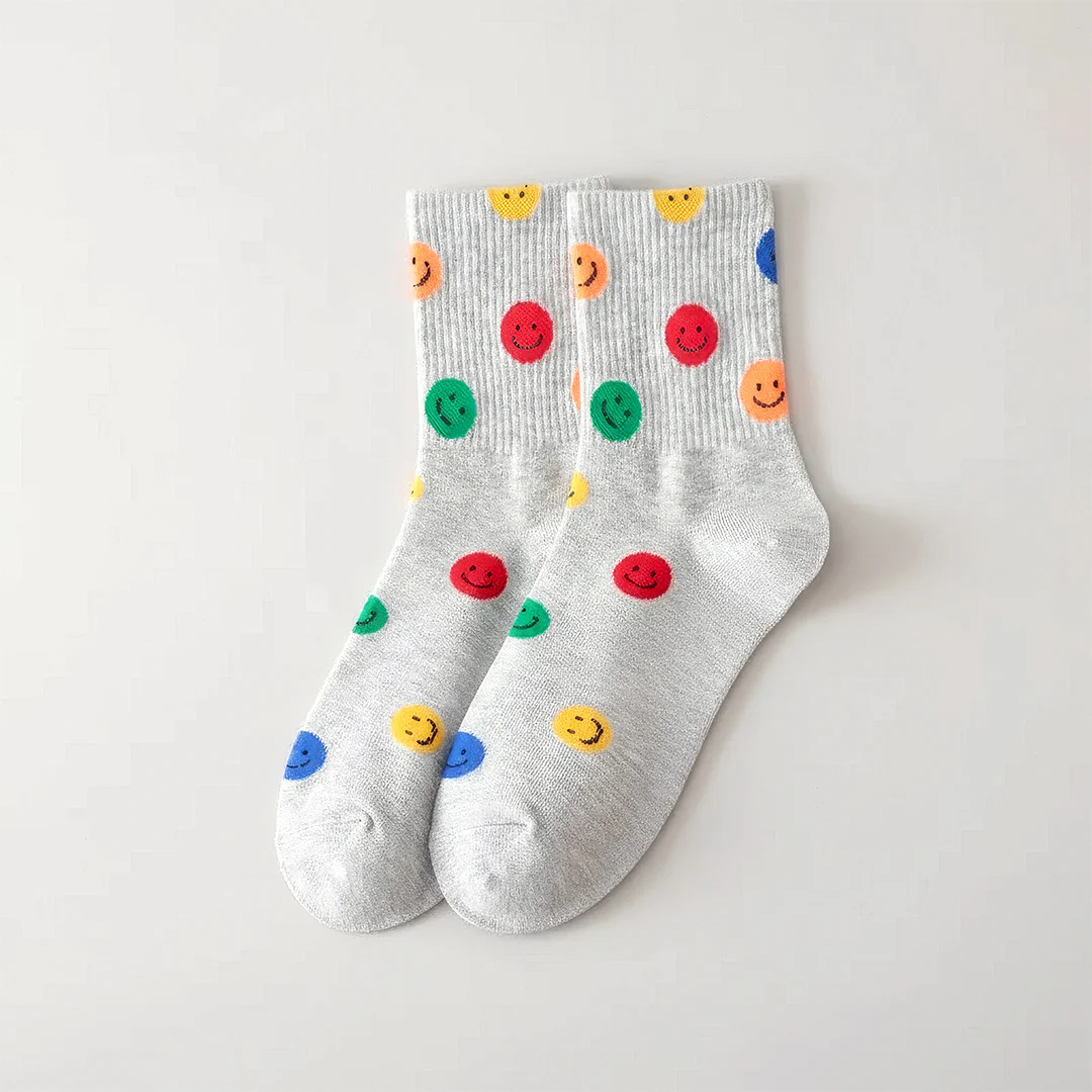 Rainbow Smile Socks (3 Pack) - Image 4