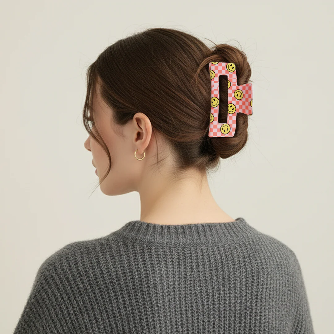 Smile Check Hair Claw (3 Pack) - Image 5
