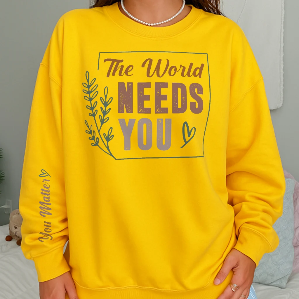 World Needs You Sweater - Image 6