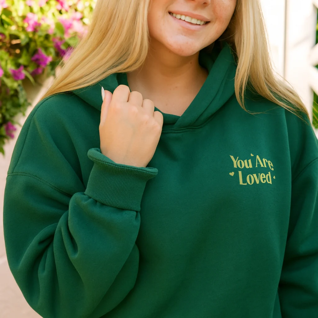 You Are Loved Hoodie - Image 8